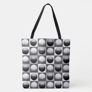 Pop Art Spheres, Schwarz, Weiß und Grau / Grau