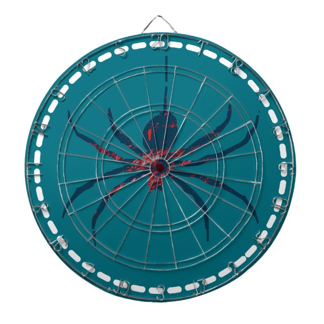 Pop Art Spider 2 Dartscheibe (vorne)