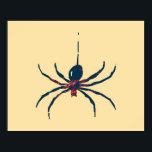 Pop Art Spider 3 Poster<br><div class="desc">Pop Art Spider. Design ist auf anderen Produkten erhältlich.</div>