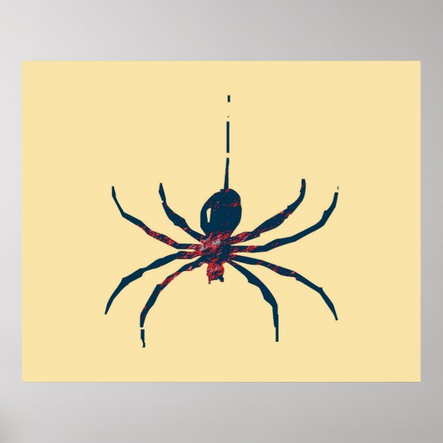 Pop Art Spider 3 Poster (Vorne)