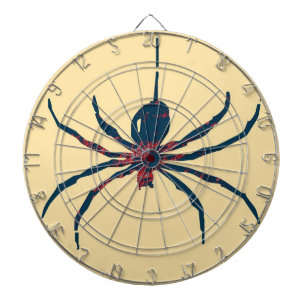 Pop Art Spider Dartscheibe