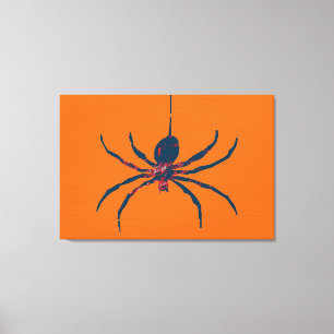 Pop Art Spider Leinwanddruck