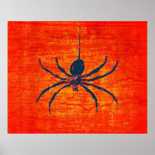 Pop Art Spider Poster