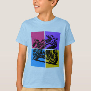 Pop-Art-Sportbike T-Shirt