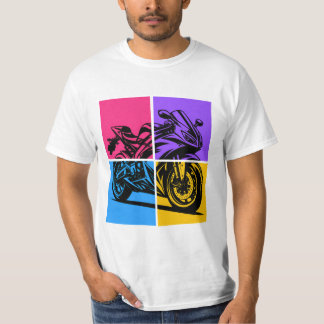 Pop Art Sports Bike T-Shirt