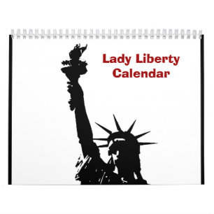 Pop Art Statue of Liberty Kalender