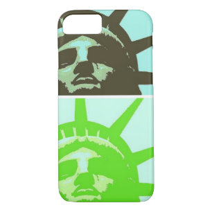 Pop Art Statue of Liberty Nah Up iPhone 7 Fall Case-Mate iPhone Hülle