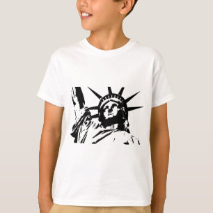 Pop Art Statue of Liberty T-Shirt