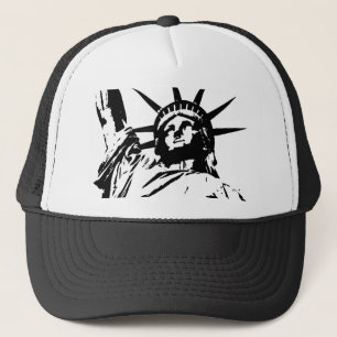 Pop Art Statue of Liberty Truckerkappe