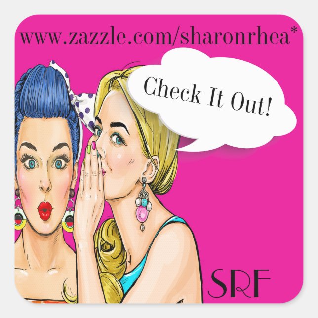 Pop Art Stickers (Vorderseite)