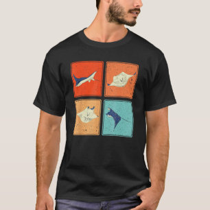 Pop Art Stingray Aquarium T-Shirt