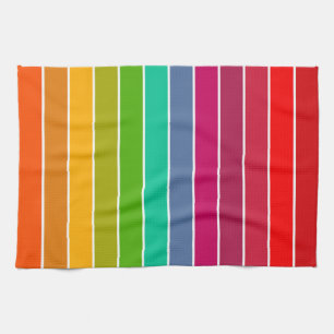 Pop Art Stripes Geschirrtuch
