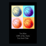 Pop Art Style Motivierend Zitat Basketball Poster<br><div class="desc">Ich Liebe dieses Spiel. Beliebte Sportarten - Basketball Game Ball Image.</div>