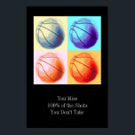 Pop Art Style Motivierend Zitat Basketball Poster<br><div class="desc">Ich Liebe dieses Spiel. Beliebte Sportarten - Basketball Game Ball Image.</div>