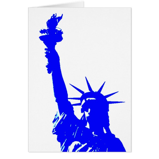 Pop Art Style Statue of Liberty (Vorne)