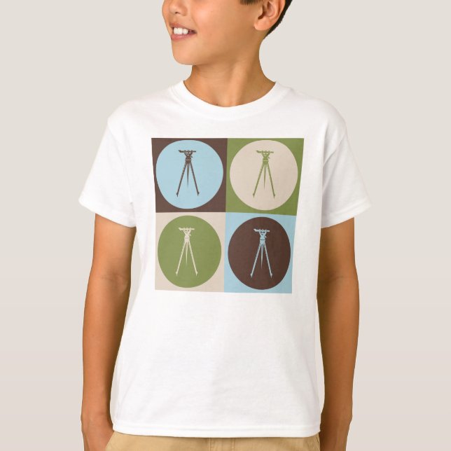 Pop Art Surveys T-Shirt (Vorderseite)