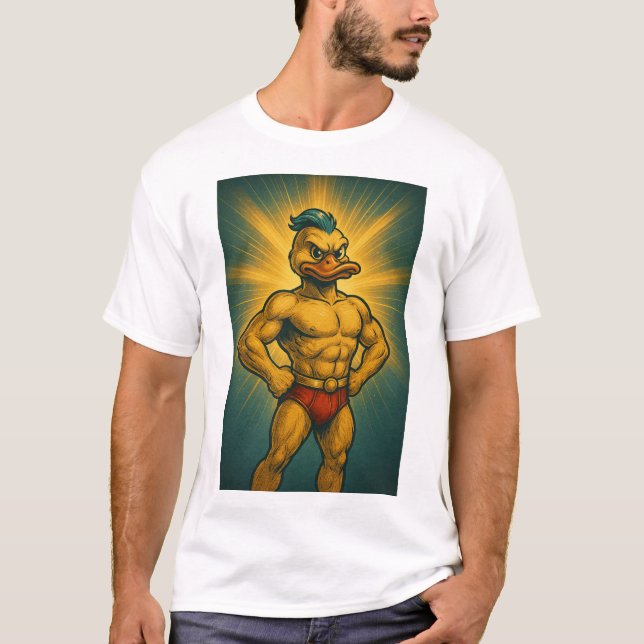 Pop-Art-T-Shirt T-Shirt (Vorderseite)