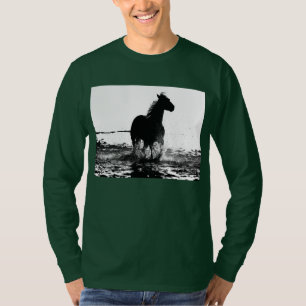 Pop Art Template Deep Forest Green Elegante Modern T-Shirt