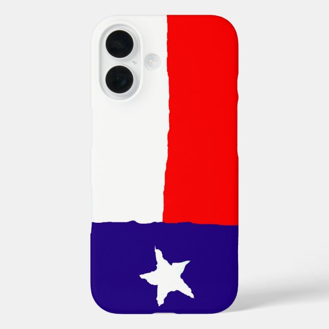 Pop Art Texas Staatsflagge Case-Mate iPhone Hülle (Rückseite)