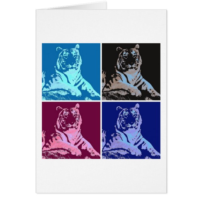 Pop Art Tigers (Vorne)