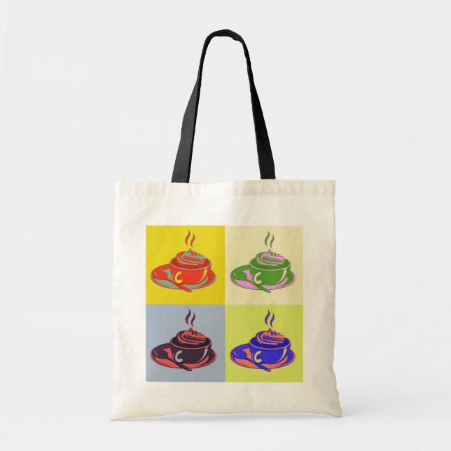 Pop Art Tote Tasche (Vorne)