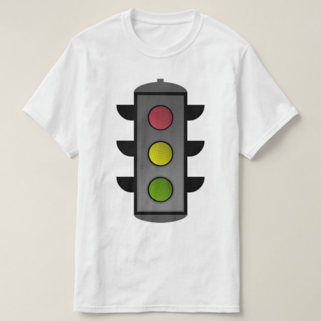 Pop Art Traffic Light T-Shirt (Design vorne)