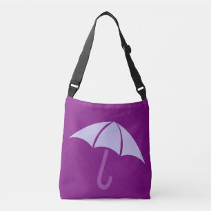 Pop Art Umbrella Lila Tragetaschen Mit Langen Trägern