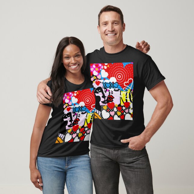 Pop Art Valentine T-Shirt (Unisex)