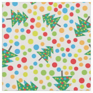 Pop Art Weihnachtsbaum Stoff