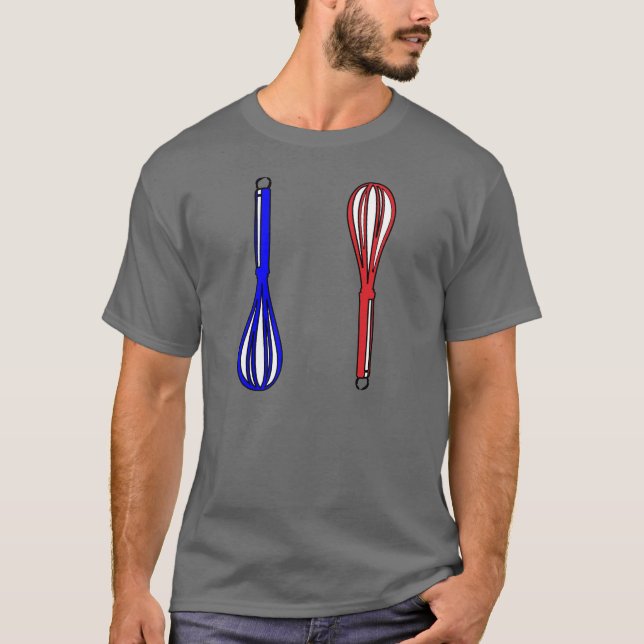 Pop art whisks T-Shirt (Vorderseite)