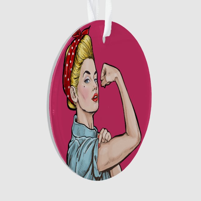 POP Art - Wir können es tun! Ornament (Vorderseite)