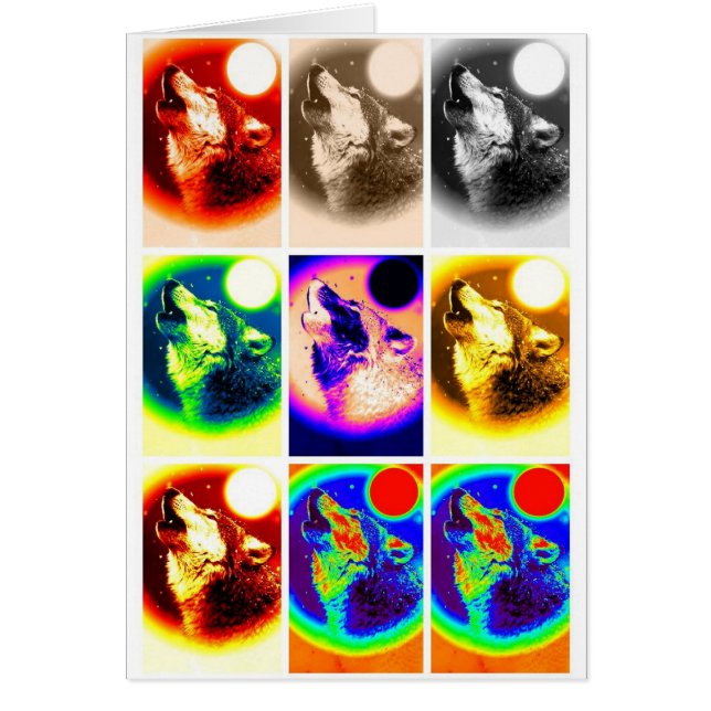 Pop Art Wolf (Vorne)