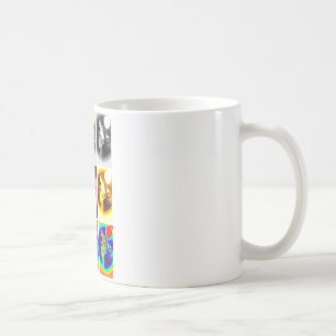 Pop Art Wolf Tasse