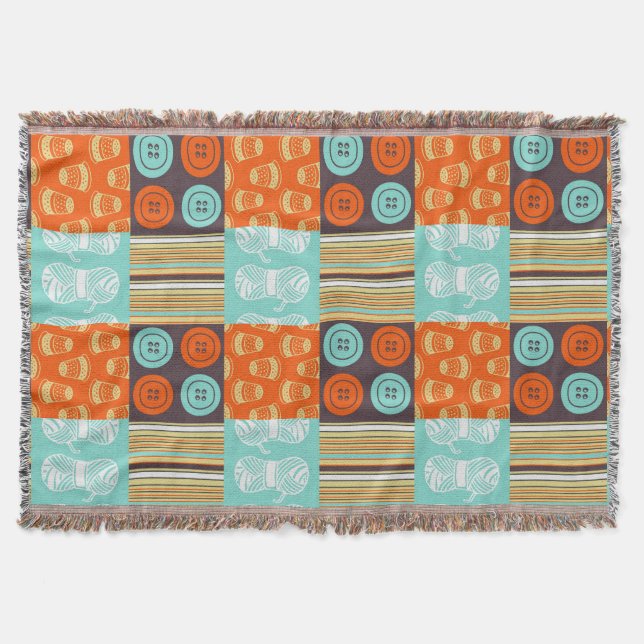 Pop-Artmuster - nähend Decke (Vorderseite)