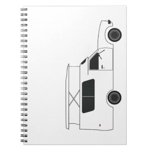 Pop auf Chinook-Camper Notizblock