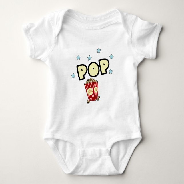 Pop Baby Strampler (Vorderseite)