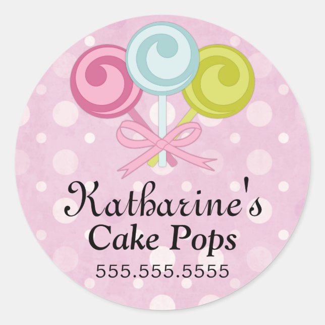 Pop backen Aufkleber (Vorderseite)