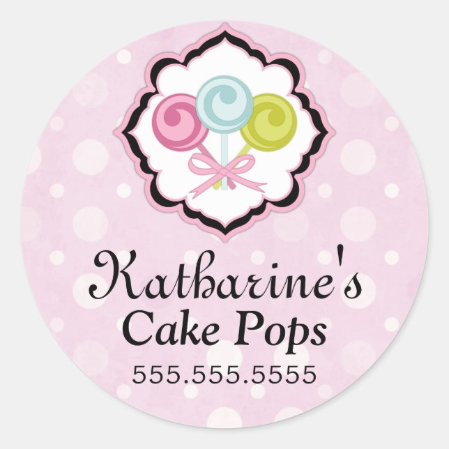Pop backen Aufkleber (Vorderseite)