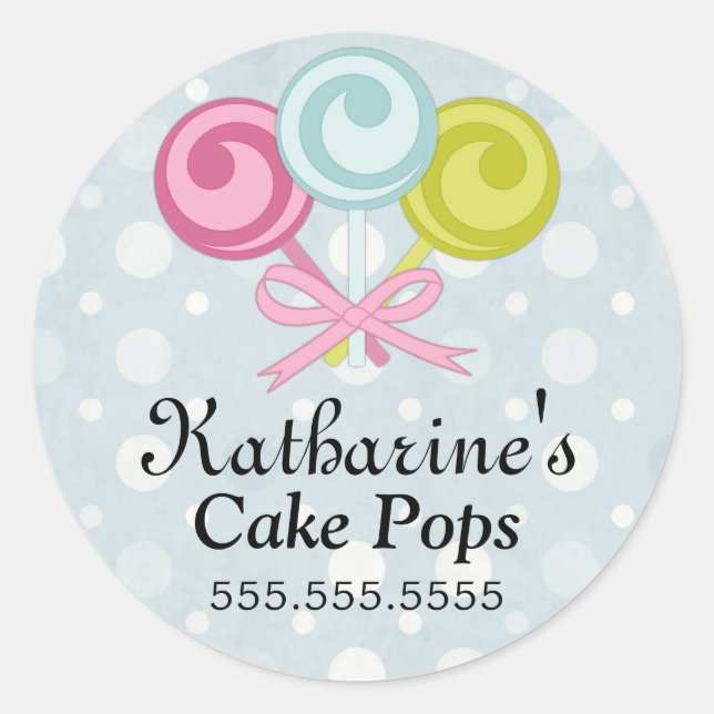 Pop backen Aufkleber (Vorderseite)