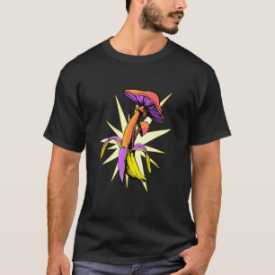 Pop Banana mit Shroom Popping Mushroom Forge F T-Shirt