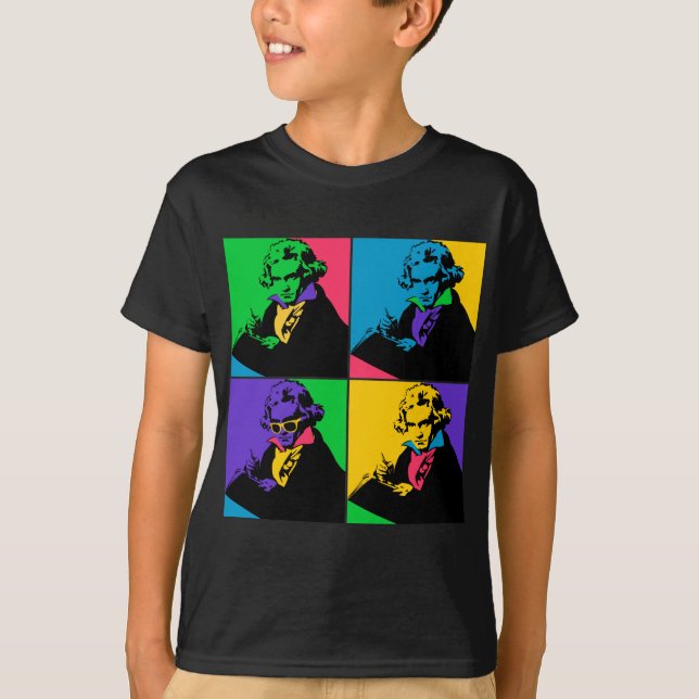 Pop Beethoven T-Shirt (Vorderseite)
