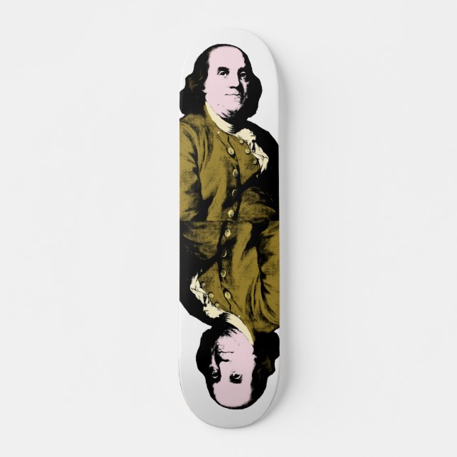 Pop - Ben Franklin Skateboard (Vorne)