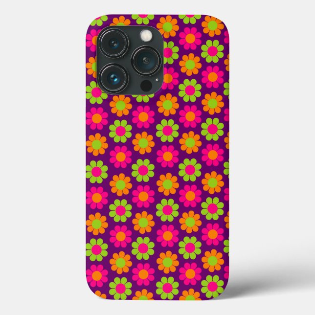 Pop Blumenkraft Case-Mate iPhone Hülle (Rückseite)