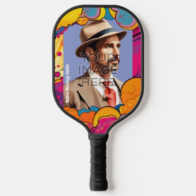 Pop Culture Customized Foto Pickleball Paddles (Vorderseite)