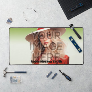 Pop Culture Signable Add Foto Personalisiert Custo Schreibtischunterlage