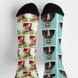Pop Culture Signable Add Foto Personalisiert Custo Socken