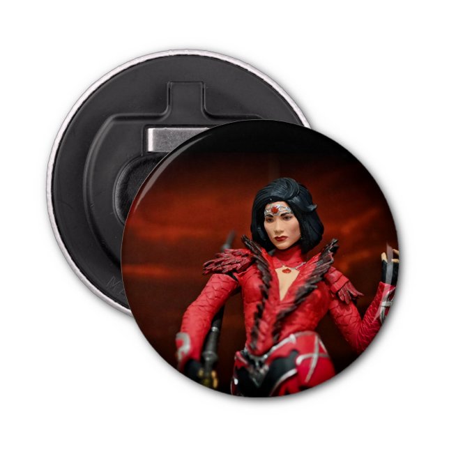 Pop Culture Video Game Toy Fotografy entworfen Flaschenöffner (Vorderseite)