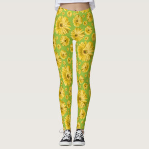 Pop Daisy Gelb Leggings