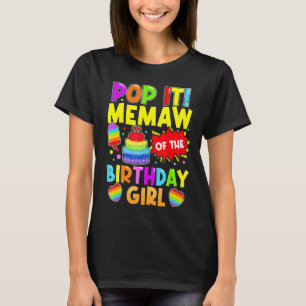 Pop, den es sich an den Geburtstag Mädchen fidget T-Shirt