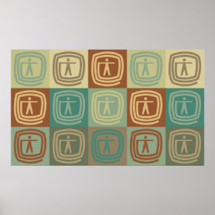 Pop der Arbeitstherapie Art Poster